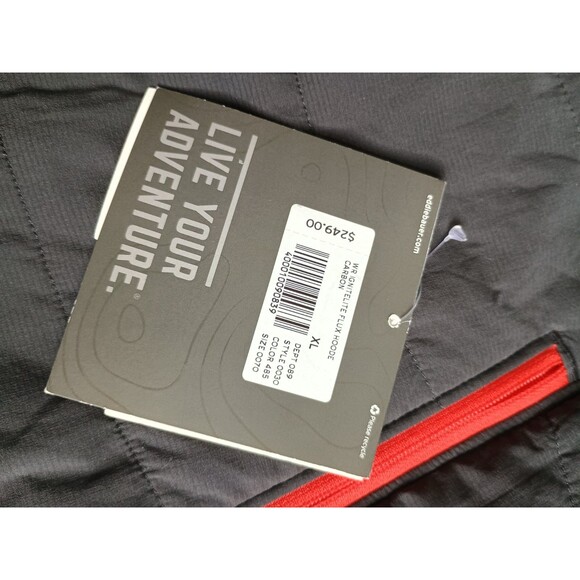 Eddie Bauer First Ascent Jacket Women's XL Ignite Flux Hooded Gray Orange Coat - Picture 4 of 11